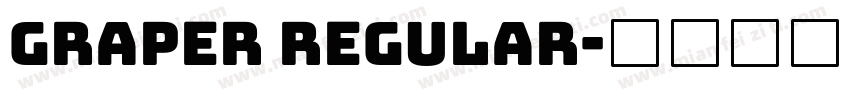 graper Regular字体转换